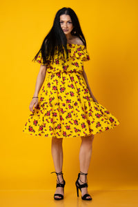 Loly yellow dress