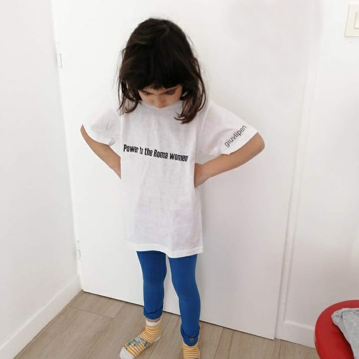 Children's t-shirt with a message